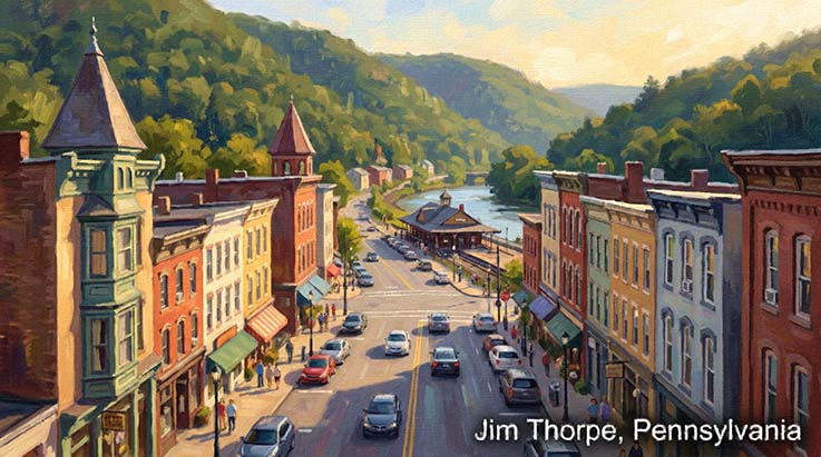 Jim Thorpe, Pennsylvania